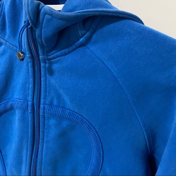 Lululemon Scuba Hoodie *Stretch Beaming Blue size 8 - Picture 8 of 15